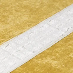 Gordijn chenille - geel - 140x250 cm