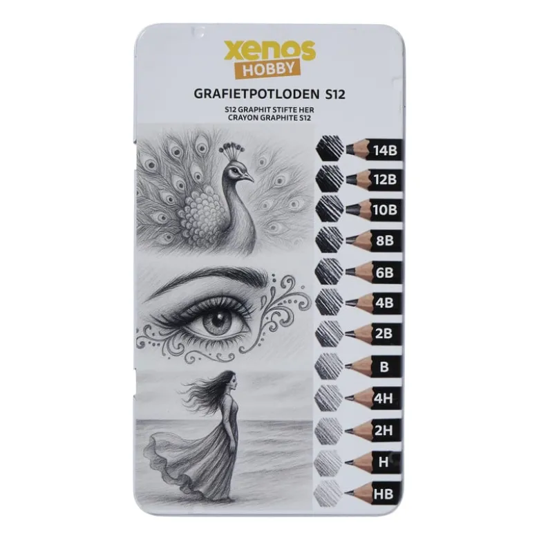 Grafietpotloden - set van 12