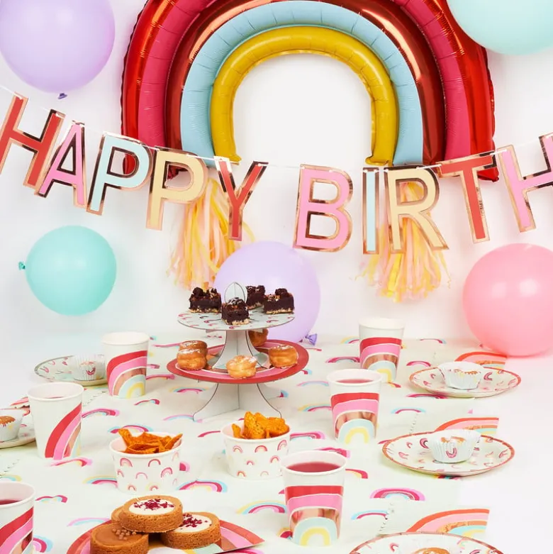 Guirlande happy b'day - 2,5 meter
