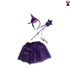 Halloween heks/duivel - kids - one size