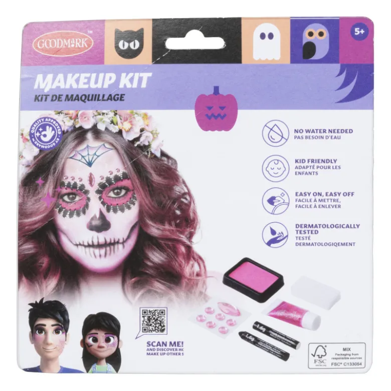 Halloween schmink - dias des mortes