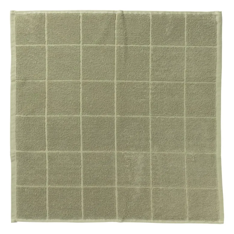 Handdoek - groen - 50x50 cm