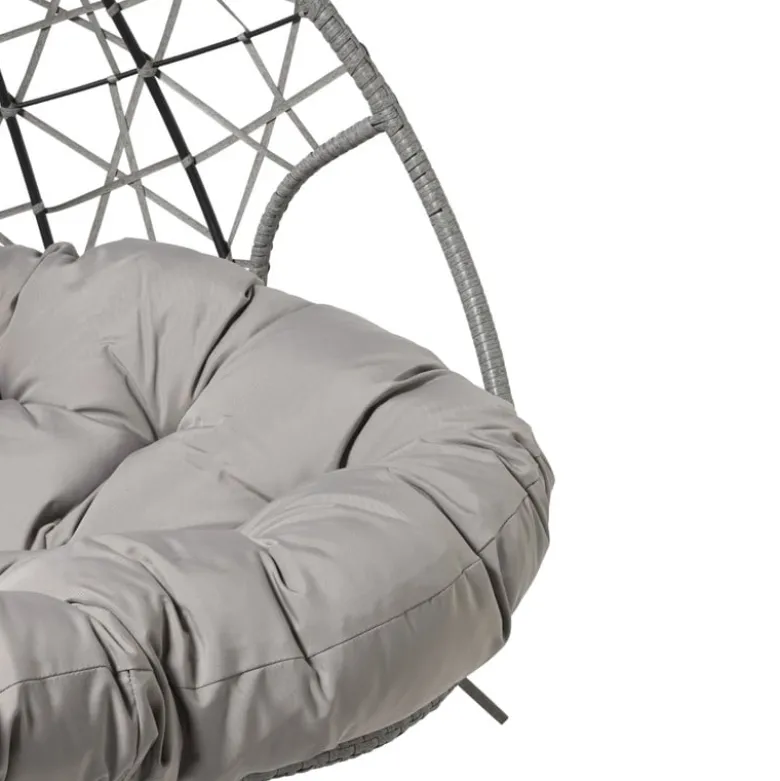 Hangstoel loveseat - grijs - ø120x200 cm