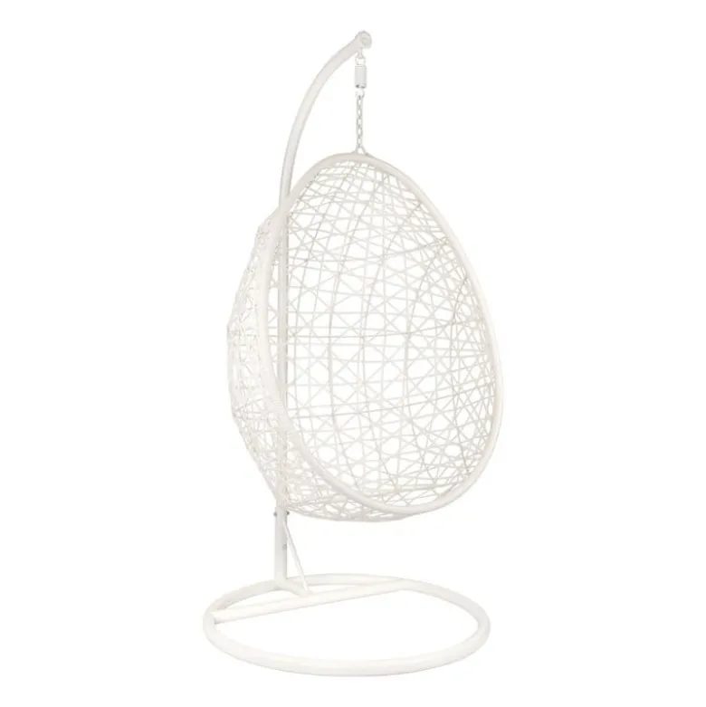 Hangstoel swing - wit - 95x95x200 cm
