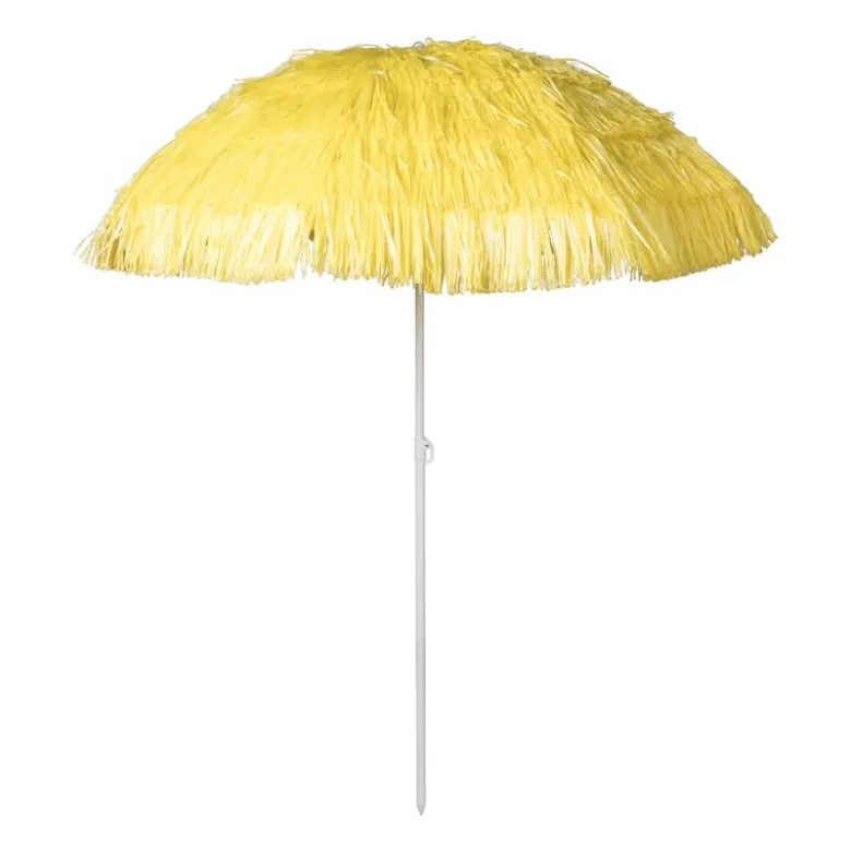 Hawaii parasol - geel - ø160x180 cm