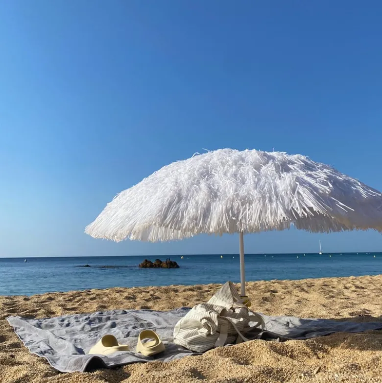 Hawaii parasol - wit - ø180 cm