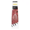 Hoofd massage borstel - zilverkleurig - 6x6x25 cm