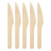 Houten messen - set van 20