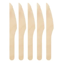 Houten messen - set van 20