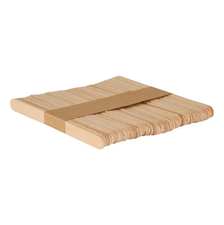 Houten stokjes - 50 stuks