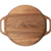 Hugo Kennis borrelplank groot - bruin - ø26 cm