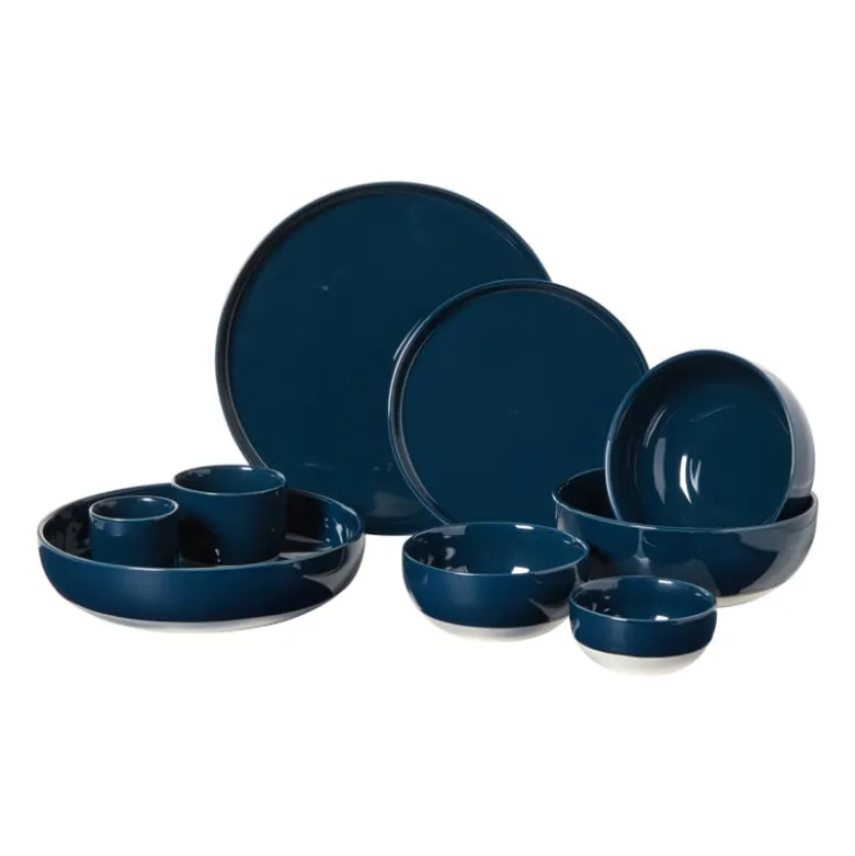 Hugo Kennis dinerbord - blauw - ø26 cm