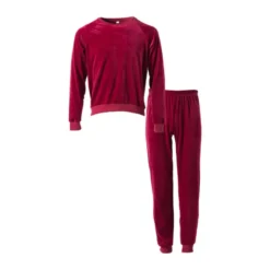 Huispak 2-delig - rood - maat S/M