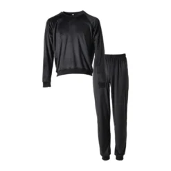 Huispak 2-delig - zwart - maat L/XL