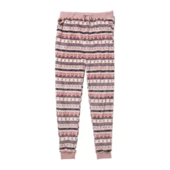 Huispak kerst - roze - maat S/M
