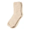 Huissok fluffy - beige - one size