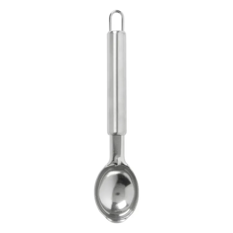 Ijslepel London - zilverkleurig - 20 cm