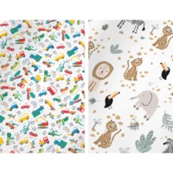 Inpakpapier jungle/auto - diverse varianten - 70x200 cm