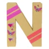 Kartonnen letter N
