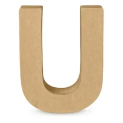 Kartonnen letter U