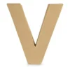 Kartonnen letter V
