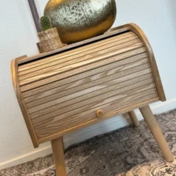 Kastje Uppsala met roldeur - naturel - 45x40x34 cm