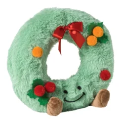 Kerstknuffel donut - multikleur