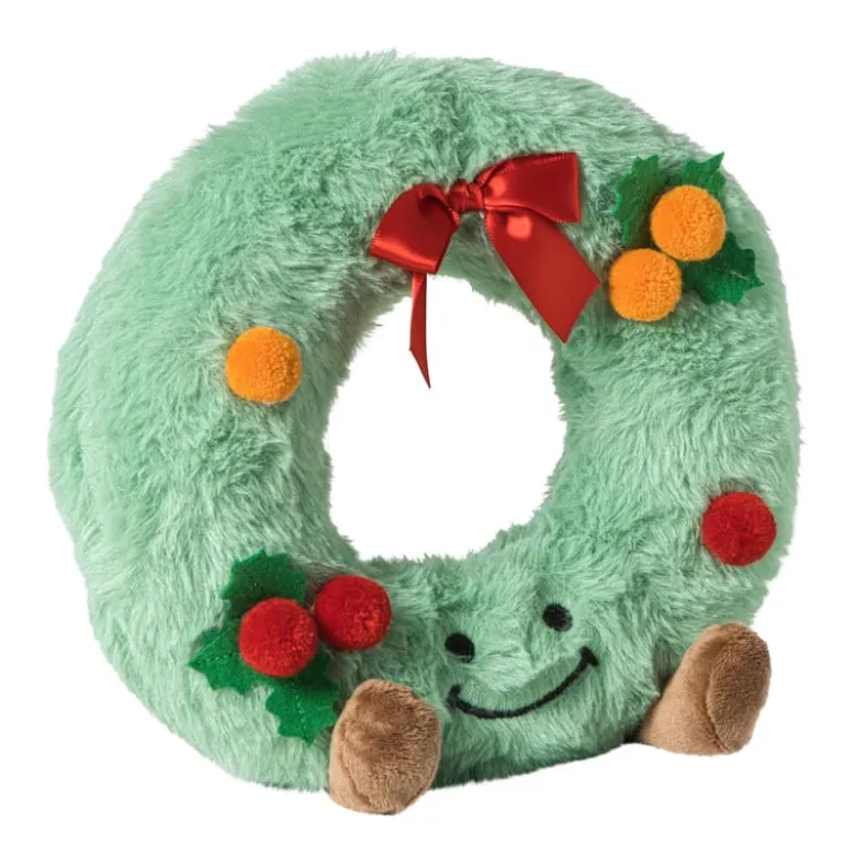 Kerstknuffel donut - multikleur