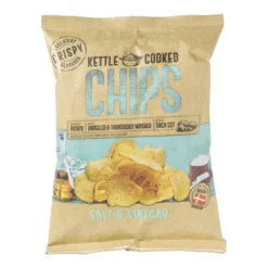 Kettle Cooked Chips - Salt & Vinegar - 150 gram