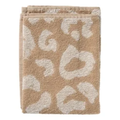 Keukendoek animal - beige/bruin - 50x50 cm
