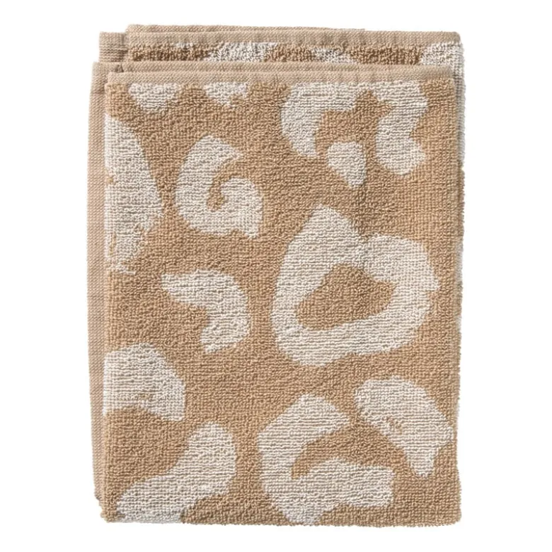 Keukendoek animal - beige/bruin - 50x50 cm