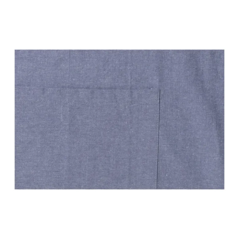 Keukenschort denim - blauw - 65x85 cm