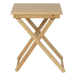 Klaptafel beibu - bamboe - naturel - 42x30x52 cm
