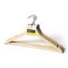 Kledinghangers - naturel - set van 5