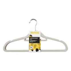 Kledinghanger vilt - grijs - set van 5