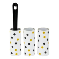 Kledingroller - zwart/wit - 3 rollers