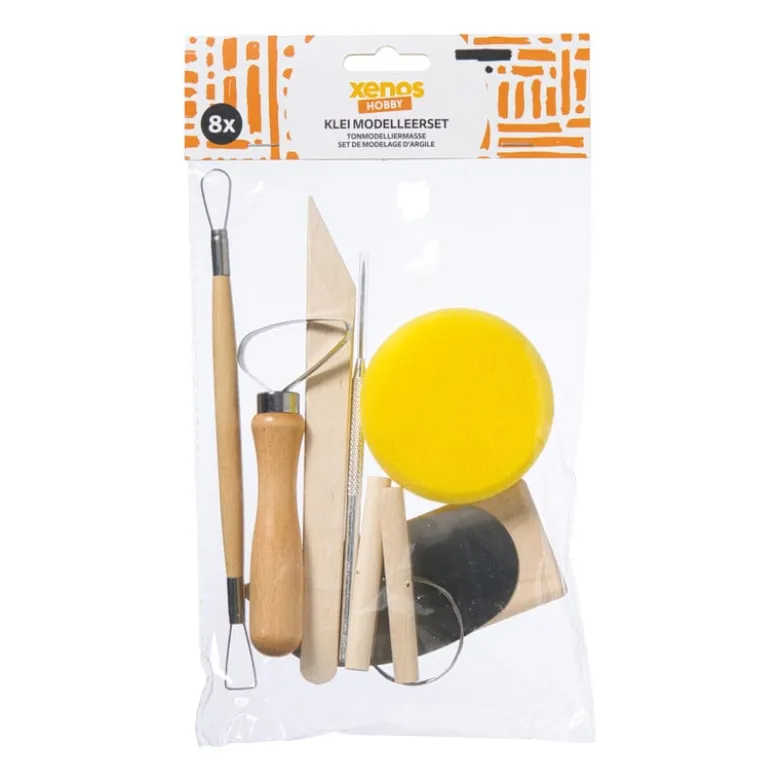 Klei modelleerset - set van 8