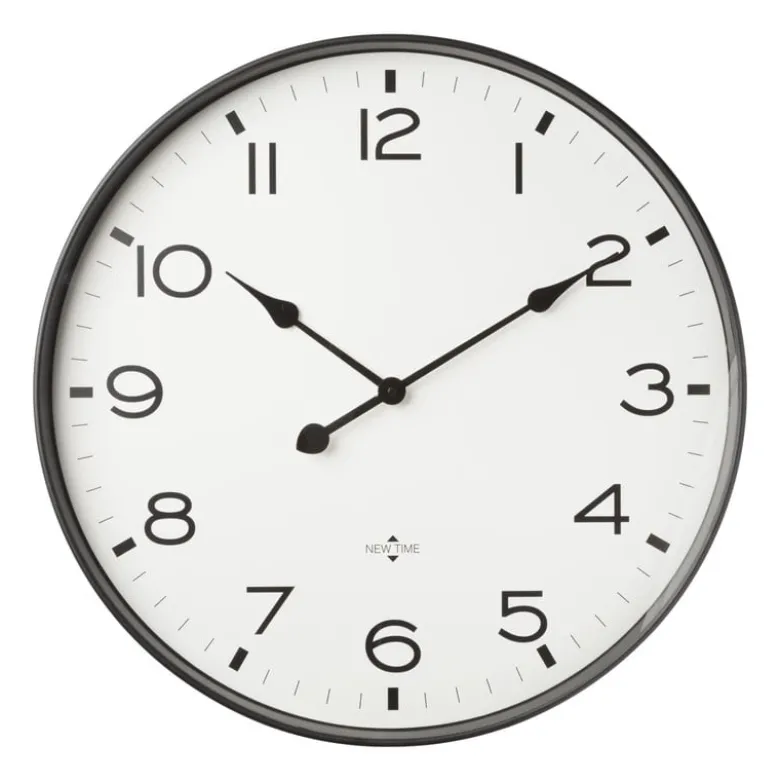 Klok new time XL - ø50x4.8 cm