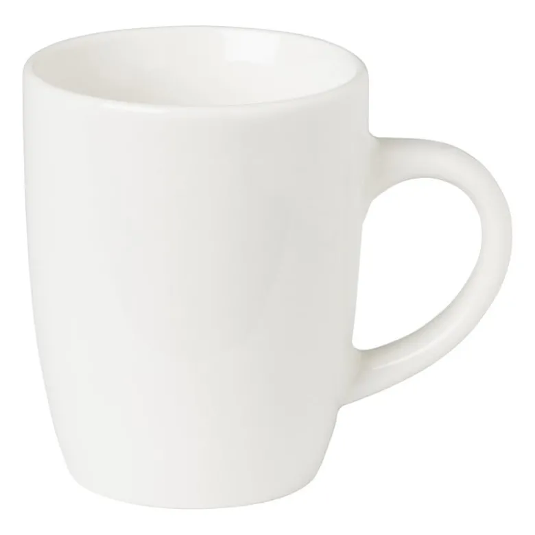 Koffie mok wit - porselein - 200 ml