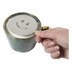 Koffie sjabloon - set van 4 - 8x10.5 cm