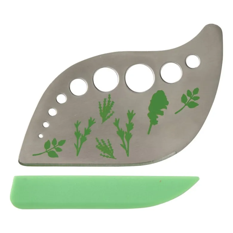 Kruidenstripper en snijder - 11x6 cm