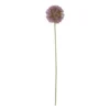 Kunstbloem allium - paars - 64 cm
