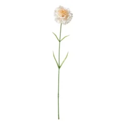 Kunstbloem anjer - off white - 58 cm