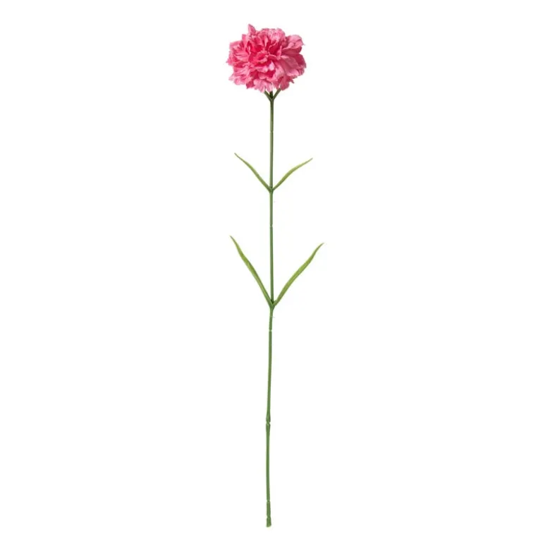 Kunstbloem anjer - roze - 58 cm