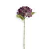 Kunstbloem hortensia - paars - 63 cm
