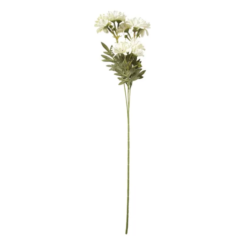 Kunstbloem madelief - wit - 66 cm