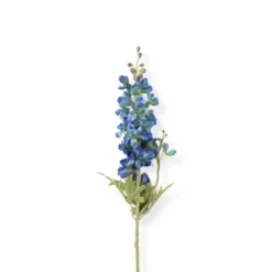 Kunstbloem ridderspoor - blauw - 85 cm