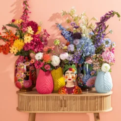 Kunstbloem ridderspoor - diverse varianten - 85 cm