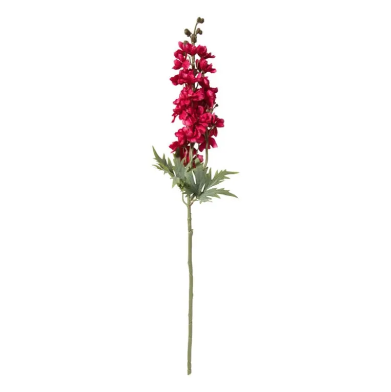 Kunstbloem ridderspoor - fuchsia - 82 cm