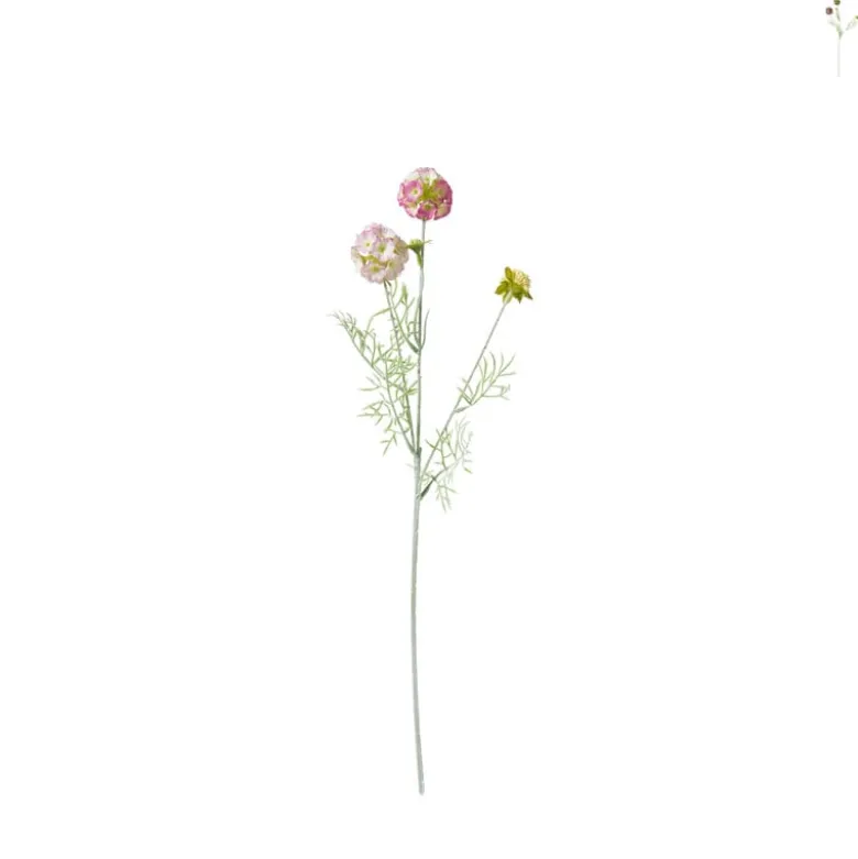 Kunstbloem scabiosa - 62 cm - diverse varianten
